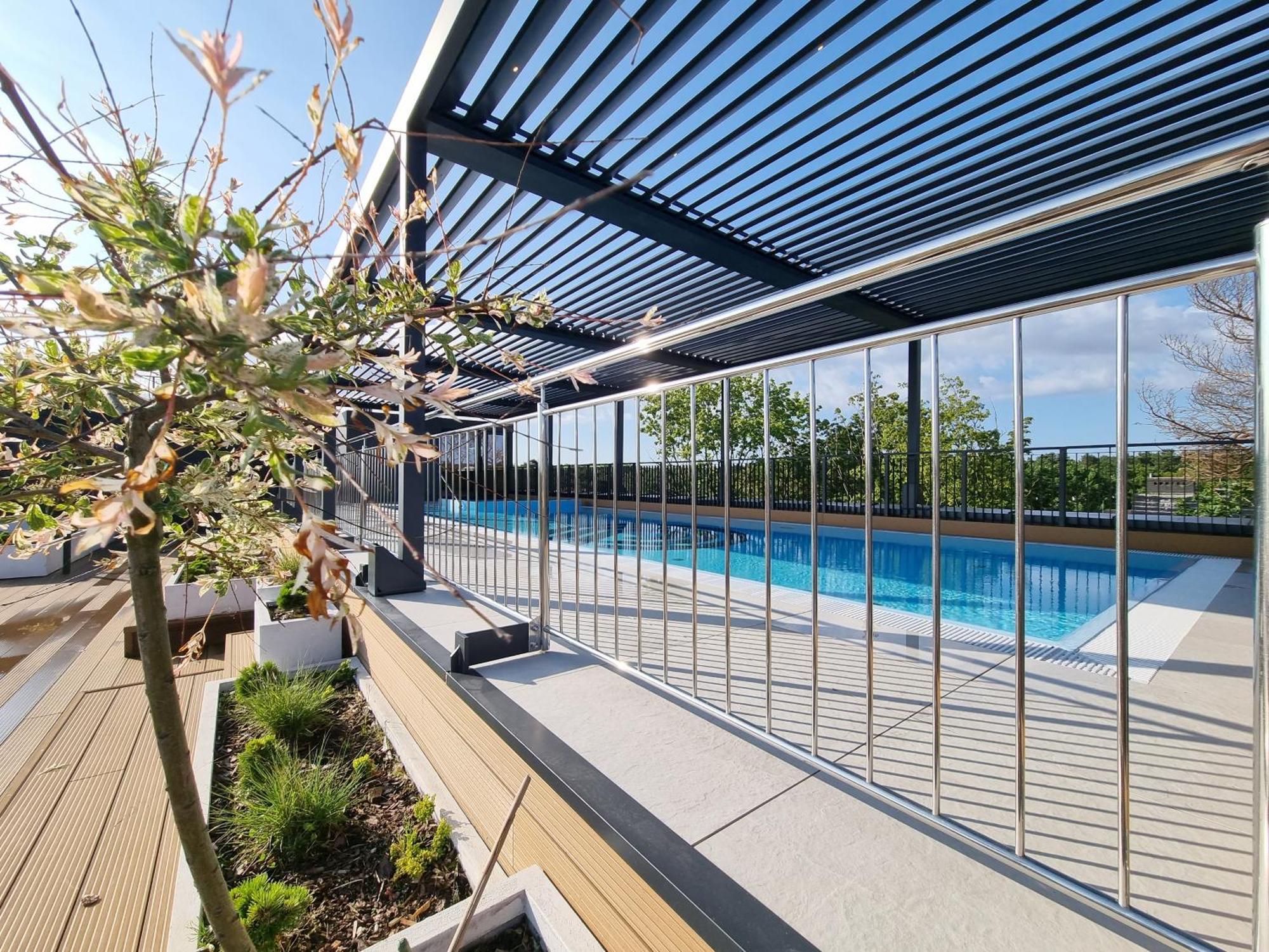 Апартаменти Seaside Garden Blue Свіноуйсьце Екстер'єр фото