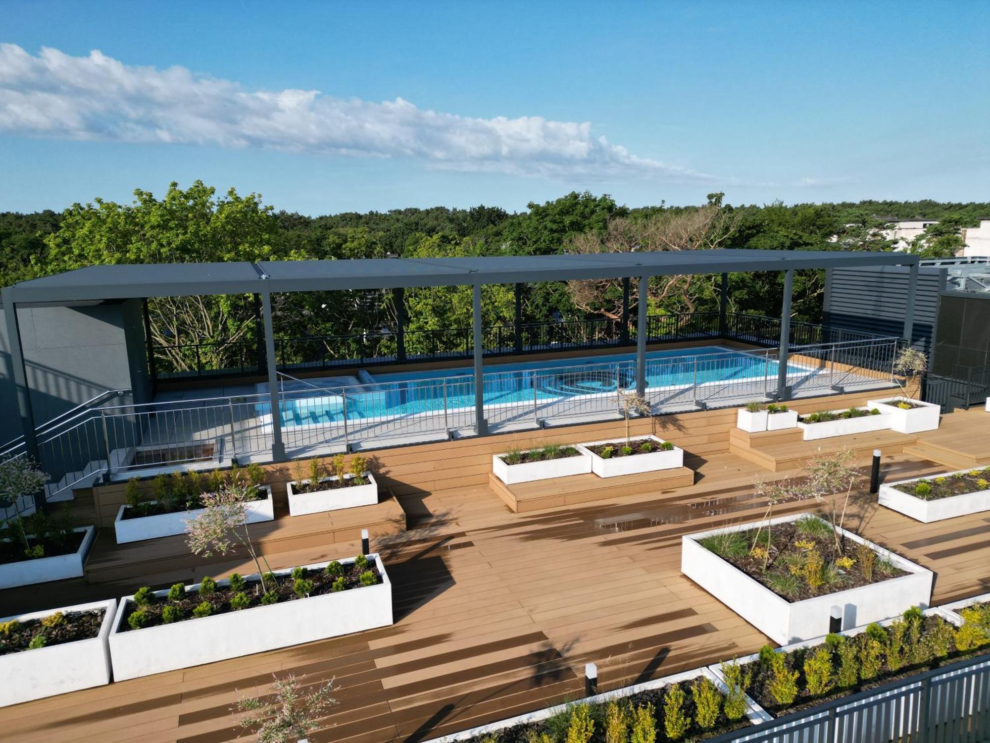 Апартаменти Seaside Garden Blue Свіноуйсьце Екстер'єр фото